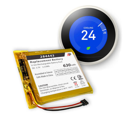 Nest 2nd and 3rd Generation Thermostats Replacement Battery