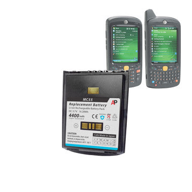 Motorola / Symbol MC55 & MC65 Series. Replacement Battery. Super Extended Capacity