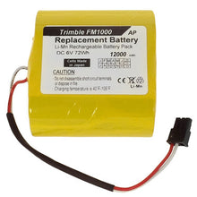 Trimble AgGPS, FM1000, and FmX Replacement Battery