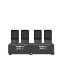 Charger for Cisco 8821 Series: 4 Phones Horizontal