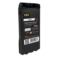 Motorola XTS 2500 and XTS 1500 Radios IMPRES Replacement Battery for (3400 mAh)