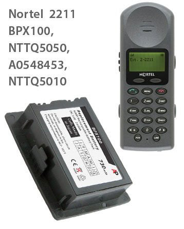 BPX100: Netlink i640, PTX110, PTX140, PTX151, RNP2400 Series Phone Replacement Battery