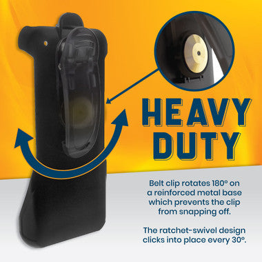 Plastic Holster with Swivel Belt Clip for Cisco 8821 & 9821 Series Phone