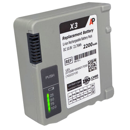 Philips IntelliVue X3 and MX100, Medizin Systeme, MX7... Replacement Battery