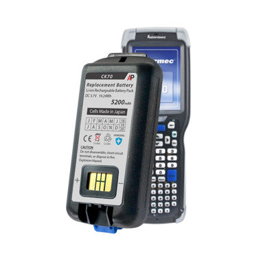 Intermec / Norand CK70 & CK71 Scanner Replacement Battery (Extended Capacity)