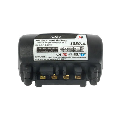 Vocollect SRX2 Wireless Headset: Replacement Battery. 700 mAh