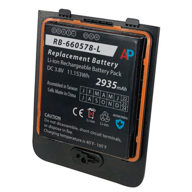 Ascom Myco 3 Phone Replacement Battery (660578, 655357) image 1