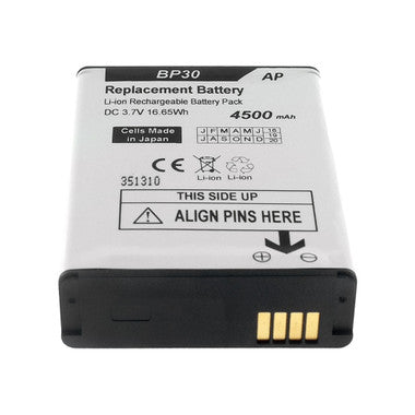 Bluebird / Pidion BP30 Mobile Computer (POS Terminal): Replacement Battery. 4500 mAh