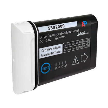 Replacement Battery for GE FlashPad, Wireless X-Ray Detector, Precision 500 Flashpad
