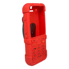 Red Silicone Case with Rotating Belt Clip for Cisco 8821 and 9821 Phones