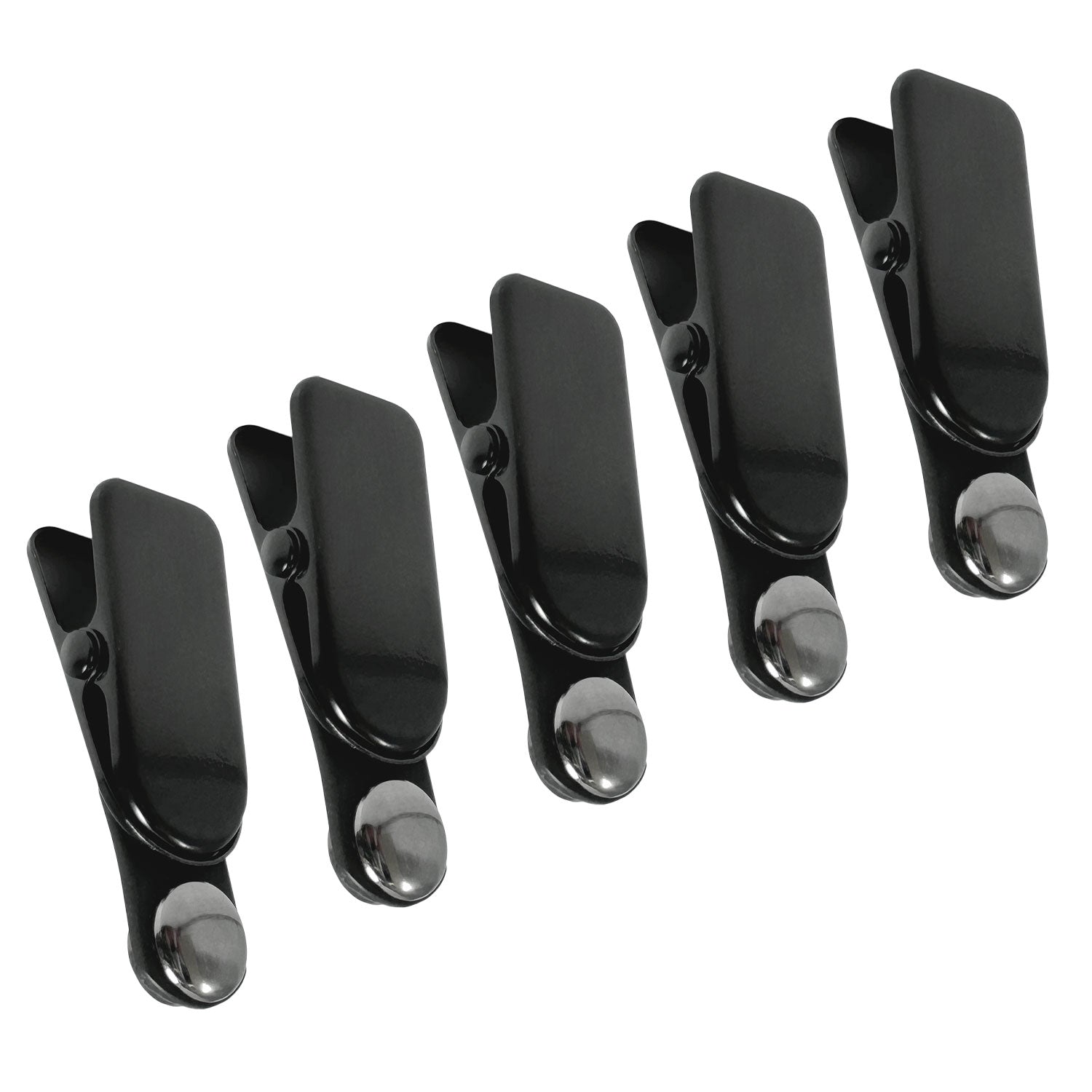 5-PACK: Snap on Lapel Clip for Vocera Minibadge C1000 image 1