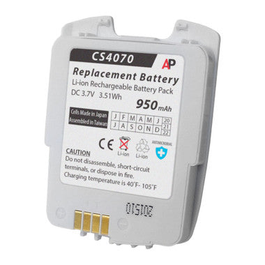 Symbol CS4070 Companion Scanner. Replacement Battery. 950 mAh 82-97300-02