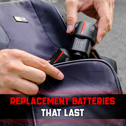 2-Pack: Andis PowerGroom AGR and BGR Series Clippers Replacement Battery