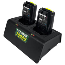 One Charger + Two Andis Supra ZR II and Pulse ZR II Clipper Batteries (79025 and DBLC-2)