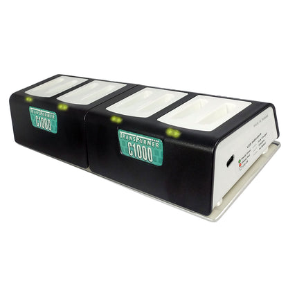 Charger for Vocera C1000 Series Batteries: 8-Bay Horizontal