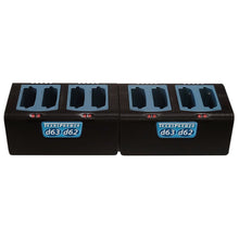 Charger for Ascom d63/i63 & d62/i62 Series Batteries: 8-Bay Horizontal