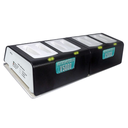 Charger for Vocera V5000 Series Batteries: 8-Bay Horizontal