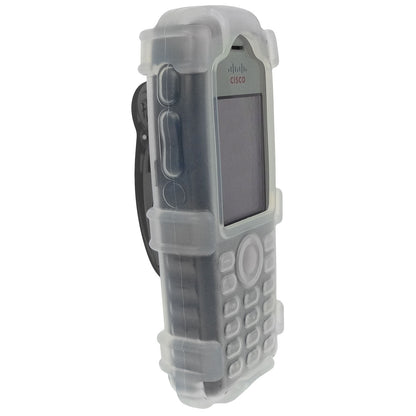 Cisco 7925G Phones. Silicone Case with Rotating Belt Clip