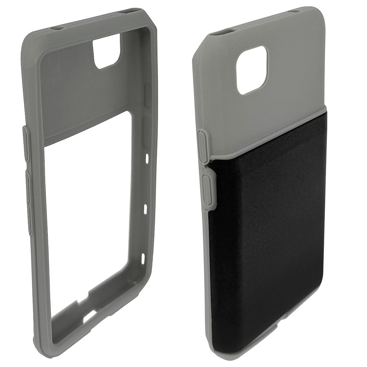 Gray Silicone Case and Screen Protector Bundle for Spectralink Versity 9540 & 9640 and Cisco WebEx 860 Phone (without Scanner)