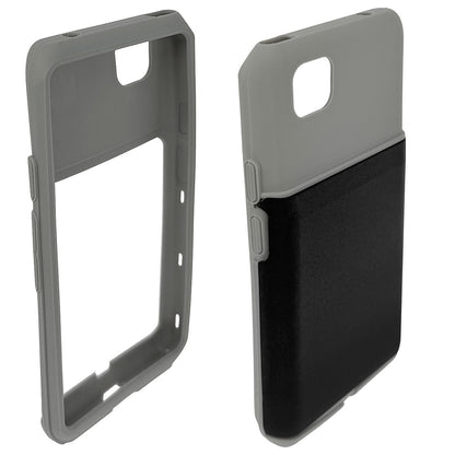 Gray Silicone Case and Screen Protector Bundle for Spectralink Versity 9540 & 9640 and Cisco WebEx 860 Phone (without Scanner)