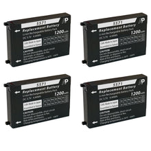 Motorola CLS1110, CLS1410, CLS1450CB, CLS1450CH Replacement Battery (1200 mAh) (4 pack)