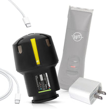 Andis PowerGroom AGR and BGR Series Clippers Replacement Battery - Lithium Ion with Type-C Port & Power Supply