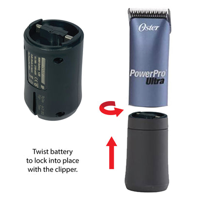 Battery Upgrade for Oster PowerPro & PowerPro Ultra Cordless Hair Clippers
