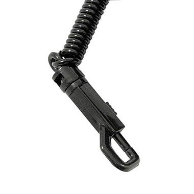 Belt Clip Assembly w/ Coil Lanyard. Polycom SpectraLink part number PTO410