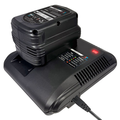 Charger AND Battery for DW0242 - Compatible for Stryker Power Pro XT, IT, TL Ambulance CotPower. Supply Included.