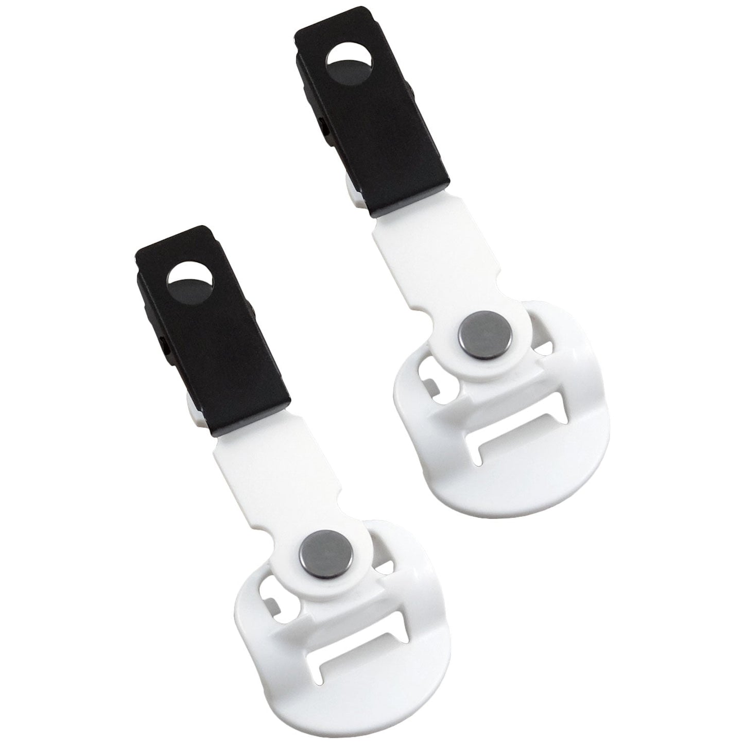2-PACK: White Universal Clip for Vocera Badge B3000 (230-01985)