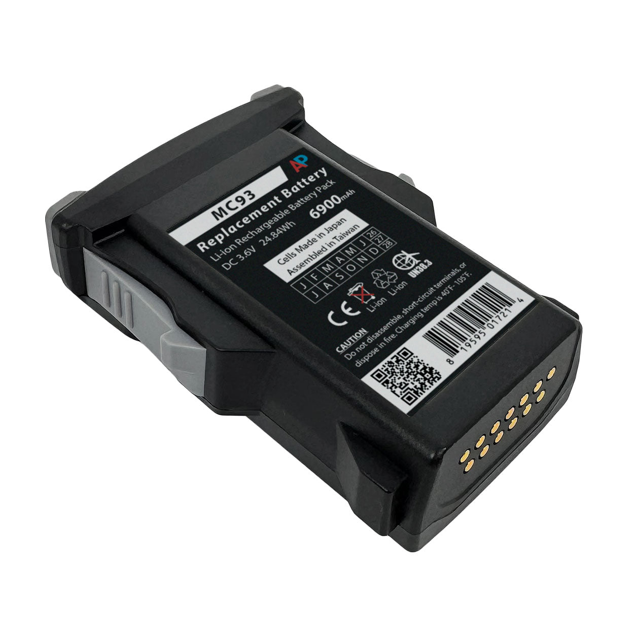 Zebra MC93, MC9300 Scanners. Replacement Battery