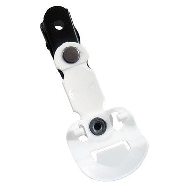 BOX OF 25: White Universal Clip for Vocera Badge B3000. 230-01985