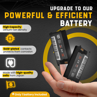 Motorola CLS1110, CLS1410, CLS1450CB, CLS1450CH Replacement Battery (1200 mAh) (8 pack)