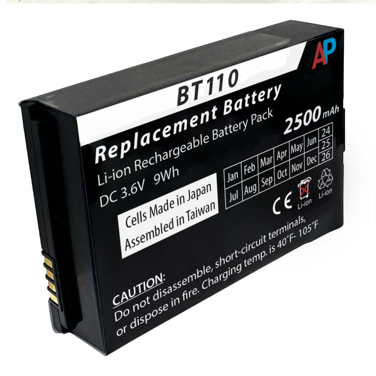 Motorola DTR600, DTR700, SLN1000, TLK100, VLR150 Replacement Battery