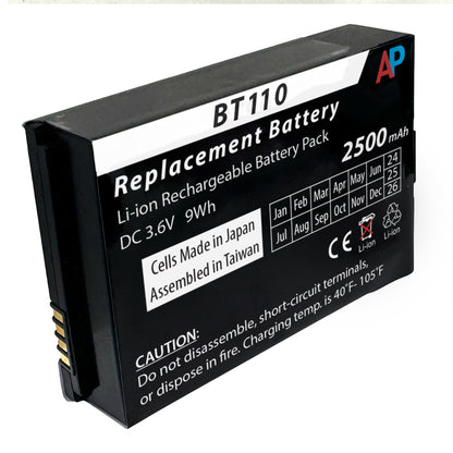 Motorola DTR600, DTR700, SLN1000, TLK100, VLR150 Replacement Battery