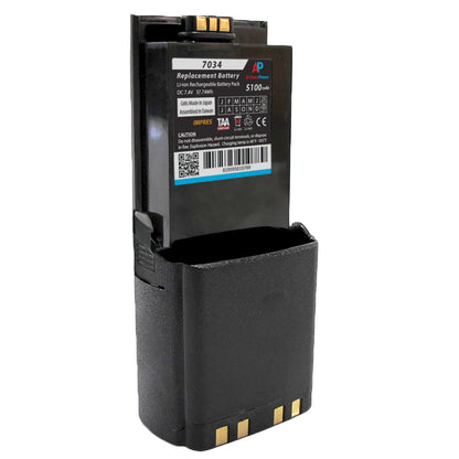 Replacement IMPRES Battery for Motorola APX7000, APX6000 and SRX2200. 5100 mAh