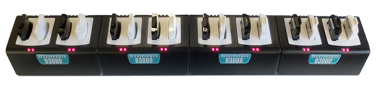 Charger for Vocera B3000 Series Batteries: 16-Bay Horizontal image 1