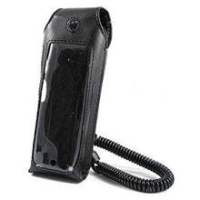 Black Phone Holster with Keypad Cover for Polycom / SpectraLink 8030 Phone (WTO410)