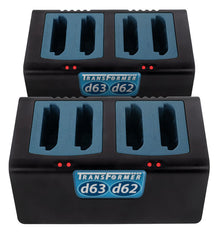 Charger for Ascom d63/i63 & d62/i62 Series Batteries: 8-Bay Vertical