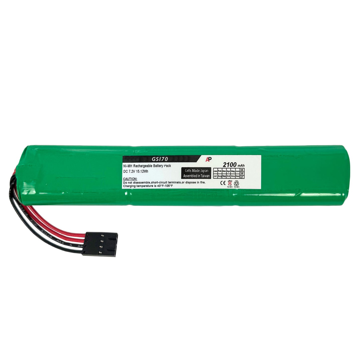 Replacement Battery for the Welch Allyn / Grayson-Stadler Audio Path GSI 70