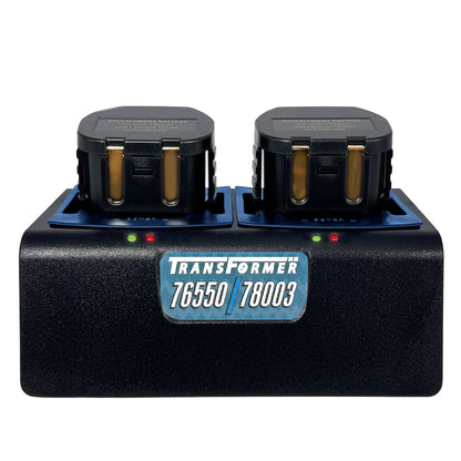 Transformer Charger for two Clipper Batteries for the Oster Octane, Oster Volt, Heiniger Saphir, Hei