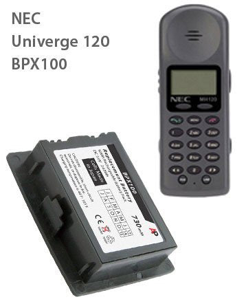 BPX100: Netlink i640, PTX110, PTX140, PTX151, RNP2400 Series Phone Replacement Battery