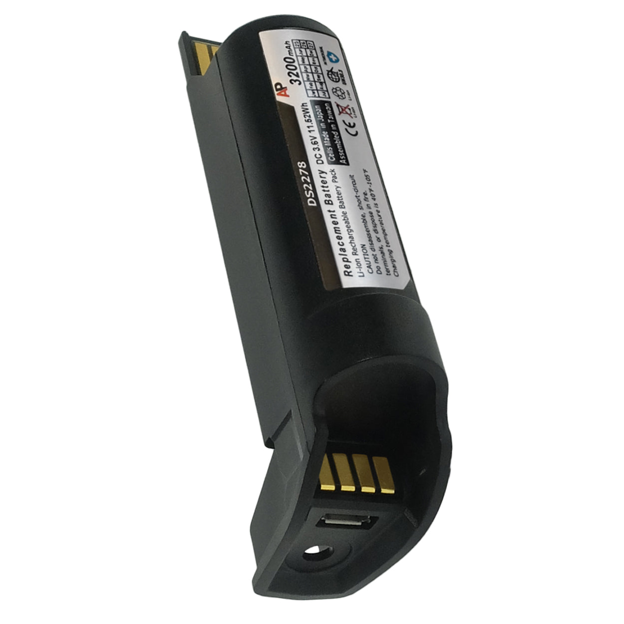 Zebra DS22 and DS2278 Series Barcode Scanners Replacement Battery