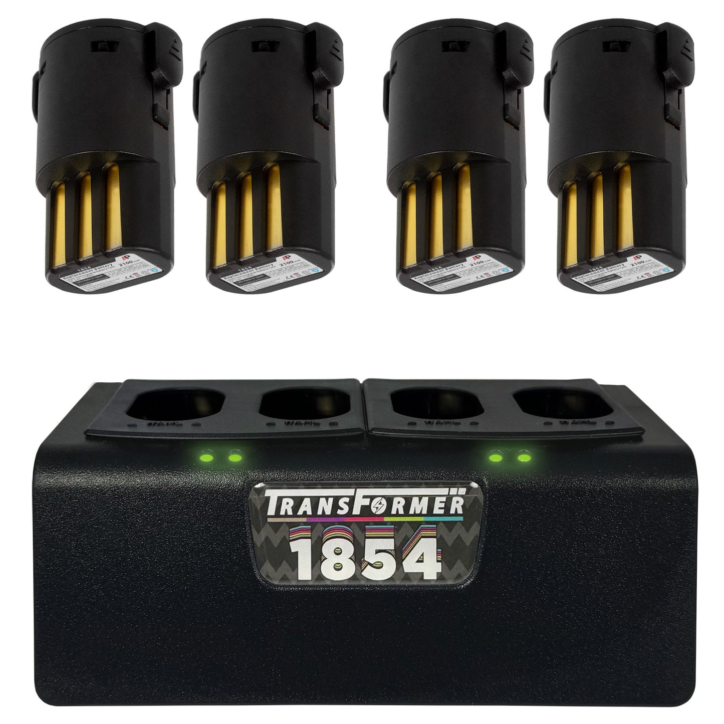 Quad Charger AND 4 Batteries for Wahl Arco (SE) Clipper image 1