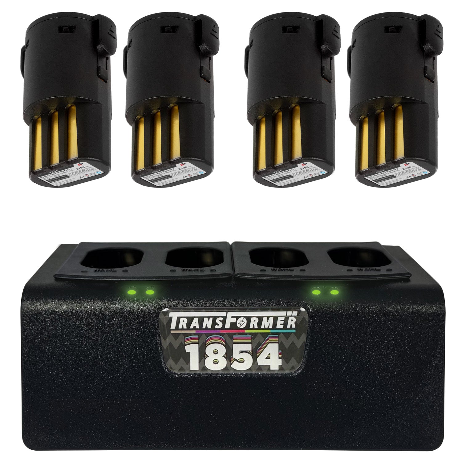 Quad Charger AND 4 Batteries for Wahl Arco (SE) Clipper image 1