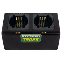Charger for two Andis Supra ZR II and Pulse ZR II Clipper Batteries