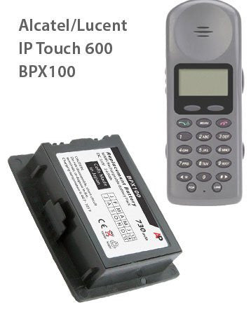 BPX100: Netlink i640, PTX110, PTX140, PTX151, RNP2400 Series Phone Replacement Battery