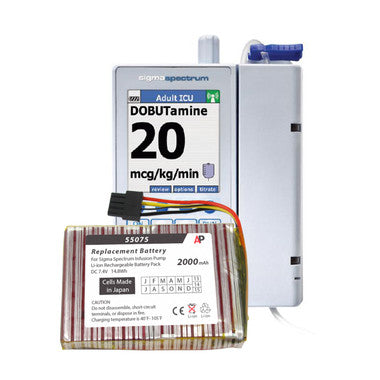 Baxter Sigma Spectrum Infusion Pump Replacement Battery