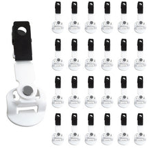 BOX OF 25: White Universal Clip for Vocera Badge B3000. 230-01985