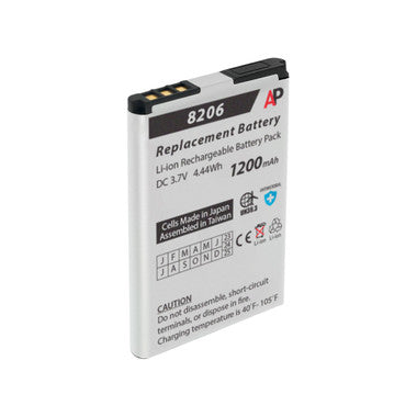 AEi Phones: AGR-8106, AGR-8206, GR-8106, GR-8206, MIP-300, VR-3x00, VX-8x08 Replacement Battery image 1
